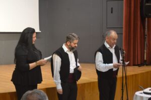 Χαιρετισμός και παρουσίαση της εκδήλωσης στο Σπίτι του Πολιτισμού, 2024