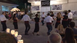 Χαρούμενη στιγμή χορού στην εκδήλωση λήξης εκπαιδευτικής περιόδου, 2019