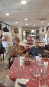 Χαρούμενη στιγμή στην εκδήλωση του Κωνσταντοπούλειου Ευγηρείου, 2019