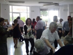 Ευρύ πλάνο της αίθουσας κατά την εκδήλωση στο ευγηρείο, 2018