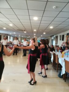 Χαρούμενη στιγμή στην εκδήλωση του Κωνσταντοπούλειου Ευγηρείου, 2019