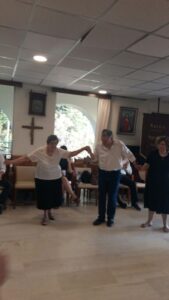 Χαρούμενη στιγμή στην εκδήλωση του Κωνσταντοπούλειου Ευγηρείου, 2019