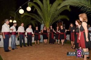 Χορευτές του Λαϊκού Εργαστηρίου Πάτρας στη Μεσσηνιακή Βραδιά, Παραλία Πατρών 2017