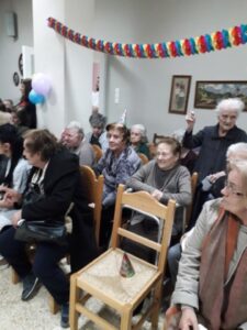 Χαρούμενη στιγμή στην αποκριάτικη εκδήλωση, Άσυλο Ανιάτων 2019