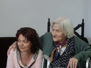 Πορτρέτο ηλικιωμένης τροφίμου της Αγίας Σκέπης, 2018