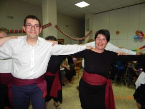Χαρούμενη στιγμή στην αποκριάτικη εκδήλωση, Άσυλο Ανιάτων 2019