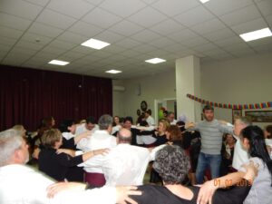 Χαρούμενη στιγμή στην αποκριάτικη εκδήλωση, Άσυλο Ανιάτων 2019