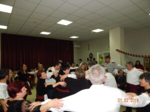 Χαρούμενη στιγμή στην αποκριάτικη εκδήλωση, Άσυλο Ανιάτων 2019