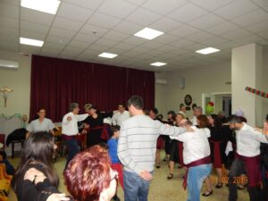 Χαρούμενη στιγμή στην αποκριάτικη εκδήλωση, Άσυλο Ανιάτων 2019