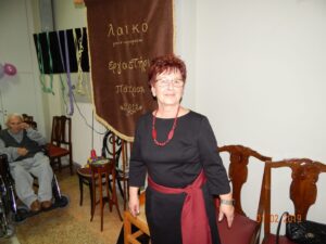 Χορευτές του Λαϊκού Εργαστηρίου Πάτρας σε παραδοσιακό χορό, Άσυλο Ανιάτων 2019