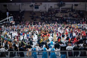 Γενικό πλάνο από την παράσταση των Πρωτοκλητείων 2019