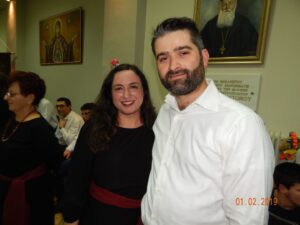 Χορευτές του Λαϊκού Εργαστηρίου Πάτρας σε παραδοσιακό χορό, Άσυλο Ανιάτων 2019