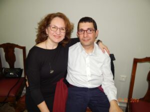 Χορευτές του Λαϊκού Εργαστηρίου Πάτρας σε παραδοσιακό χορό, Άσυλο Ανιάτων 2019