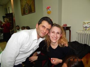 Χαρούμενη στιγμή στην αποκριάτικη εκδήλωση, Άσυλο Ανιάτων 2019