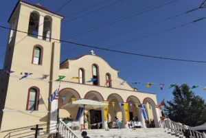 Ο Ιερός Ναός Αγίας Μαρίνας στη συνοικία Μακρυγιάννη, χώρος της γιορτής Αγίου Κοσμά του Αιτωλού